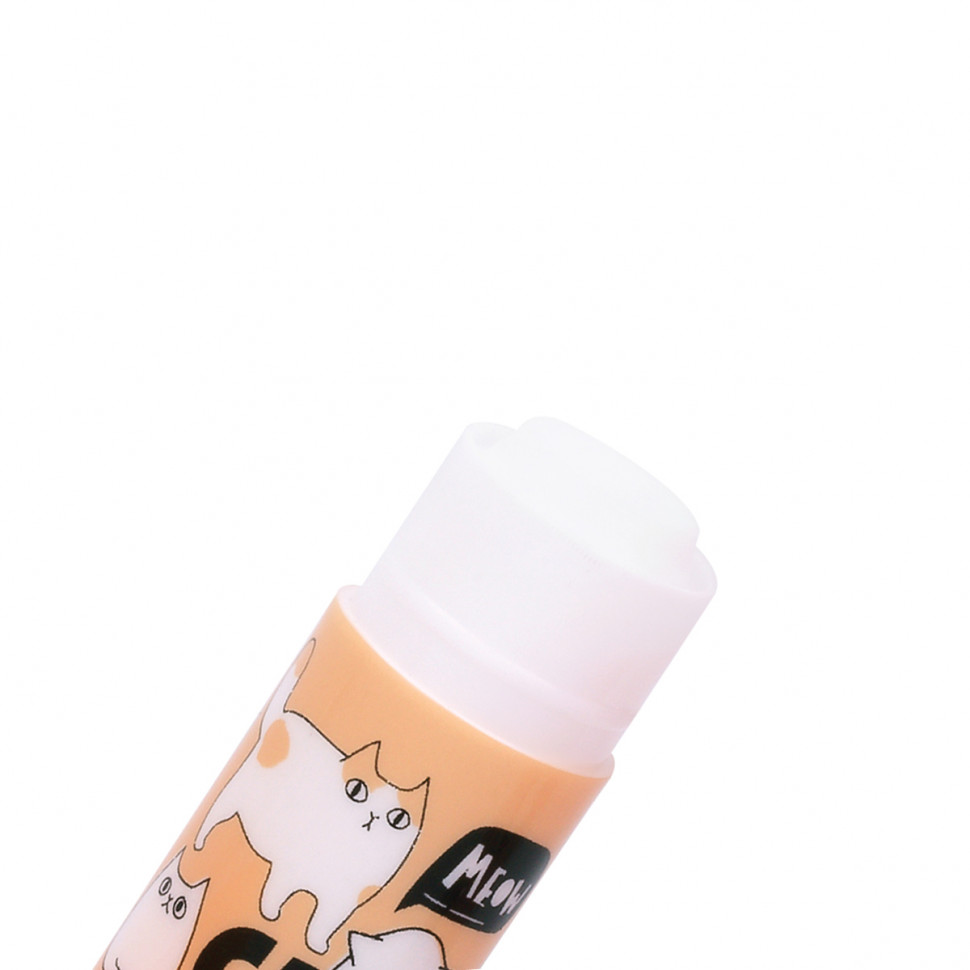 Клей-карандаш MESHU Paw с топпером, 8 г, ПВП