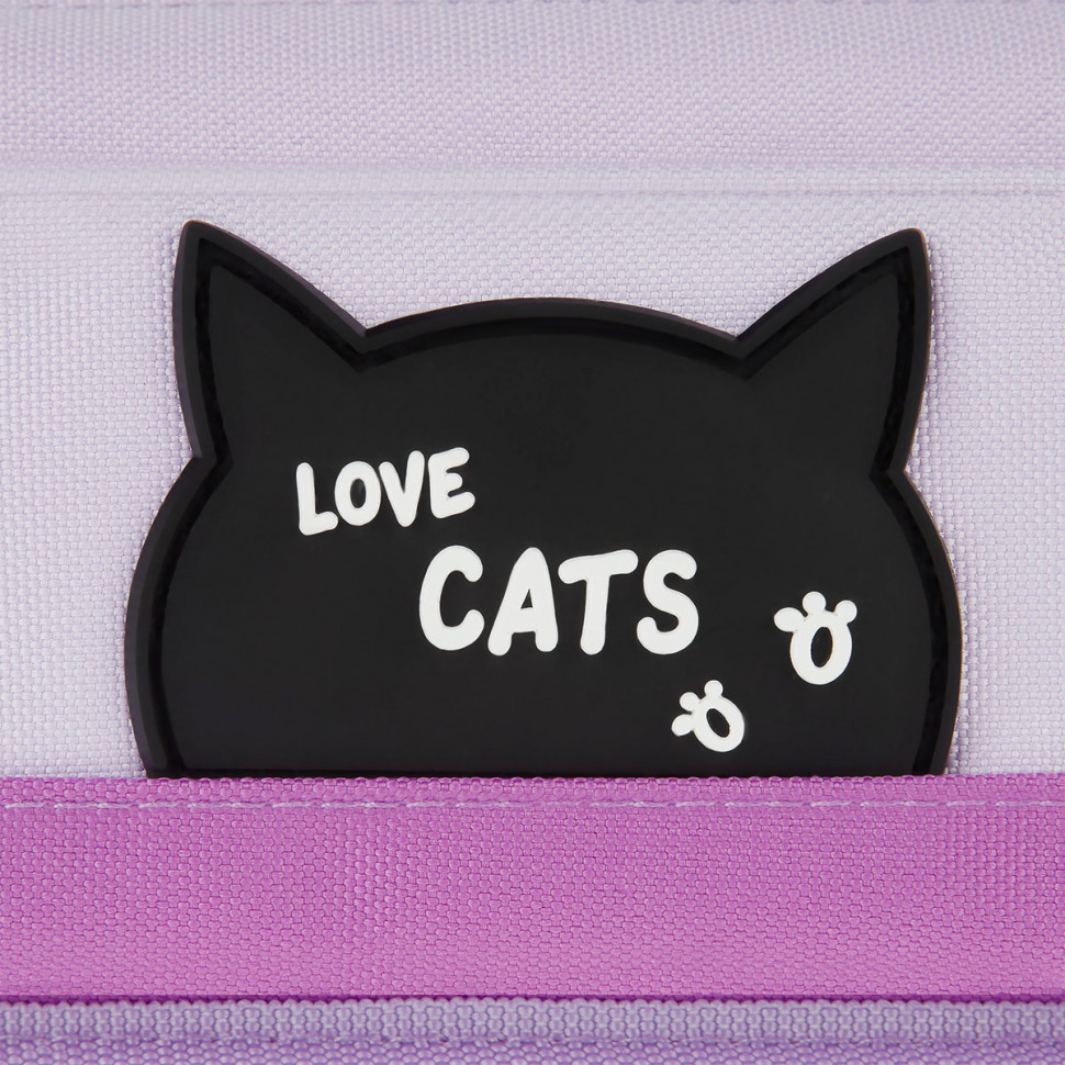 Пенал мягкий MESHU "Cute Cat", размер 215 х 90 х 55 мм, полиэстер