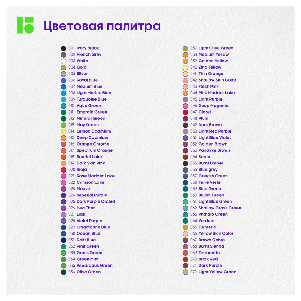 Карандаши цветные Berlingo SuperSoft. Pro 72 цвета круглые заточенные
