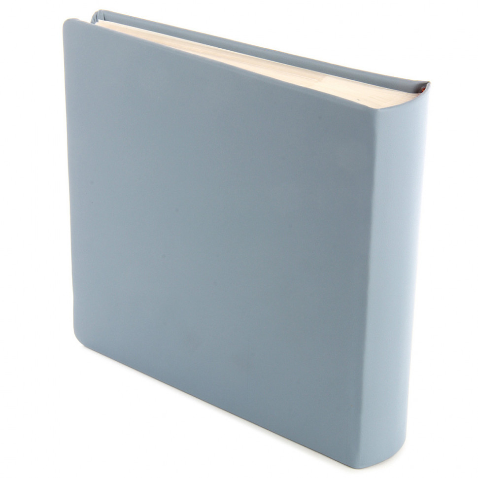 Фотоальбом Leather на 200 фотографий 10 x 15 см, с кармашками, книжный переплет, LT-4R200PPBB (92881)