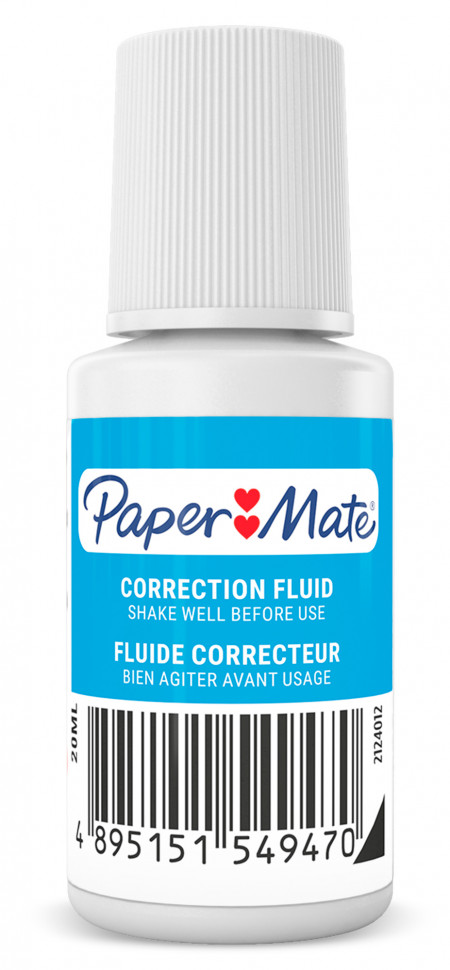 Жидкость корректирующая Paper Mate Liquid 20 мл, 2118936