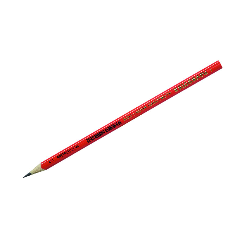 Карандаш чернографитный трехгранный Koh-i-Noor Triograph 1802/1, твердость 2B
