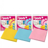 Салфетки универсальные York из нетканого полотна, размер 35 х 35 см, вискоза/полиэстер, упаковка 3 шт., York 020010