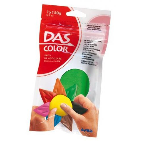 Паста для моделирования DAS Color зеленая, уп. 150 г