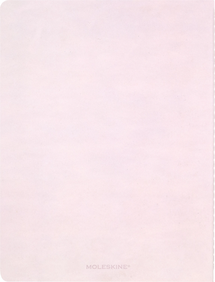 Блокнот Moleskine LIMITED EDITION SAKURA CAHIER XLarge, размер 190 х 250 мм, 120 страниц, линовка в линию, мягкая картонная обложка, цвет розовый, 2026, Moleskine LESU09QP321 