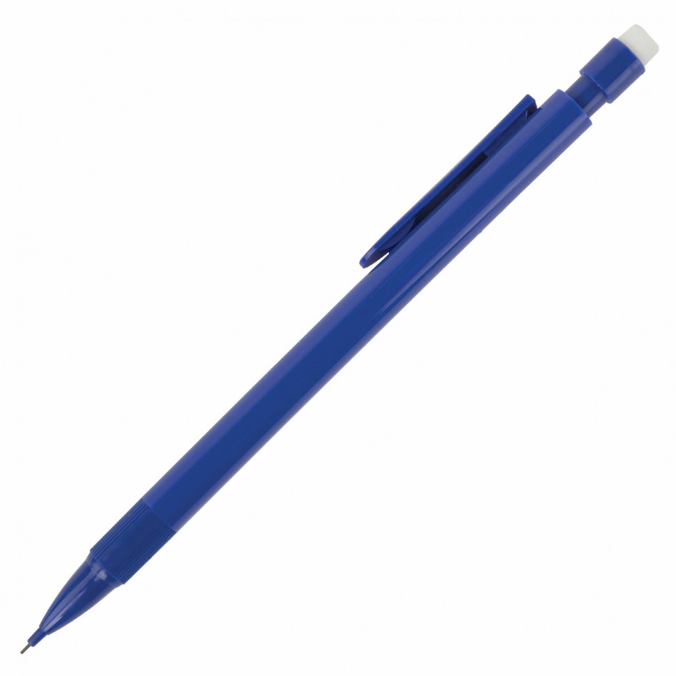 Карандаш механический 0,5 мм STAFF EVERYDAY MP-875/Attache, корпус синий, с ластиком