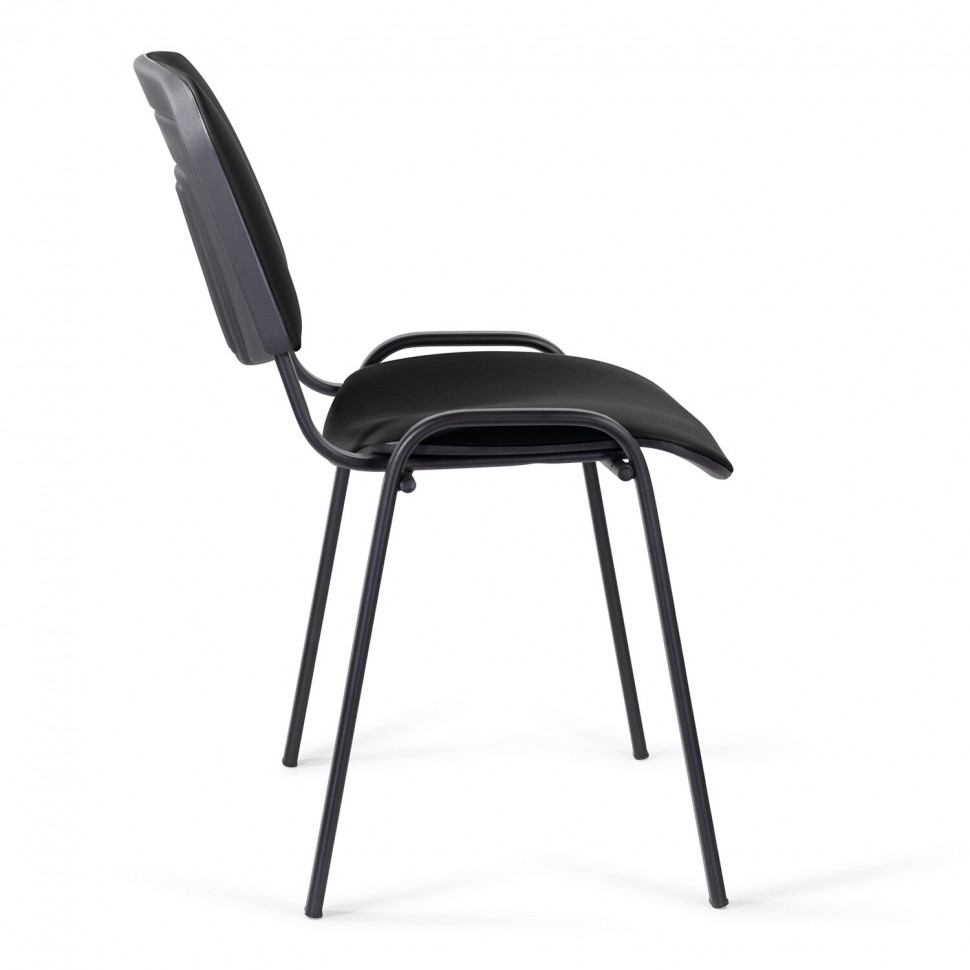 Стул STAFF "Iso Lite CF-008", кожзам, черный (Z-11), 532564
